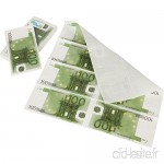 GreatGadgets 1540 Serviettes en papier Motif billet de banque de 100 euros - B003YA6WFK